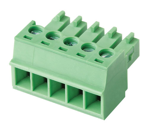 5pin Plug in Terminal Block with 3.5mm 3.81mm Pitch