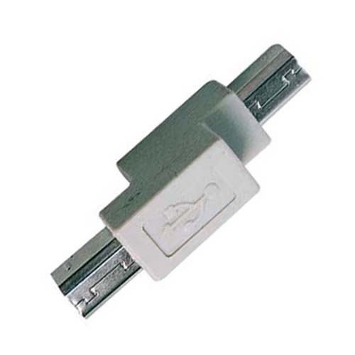 USB B Type Plug to Plug Adapter