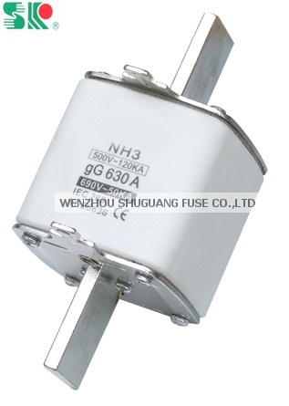HRC Gg 630A Nh3 (NT3) Low Voltage Knife Fuse Link