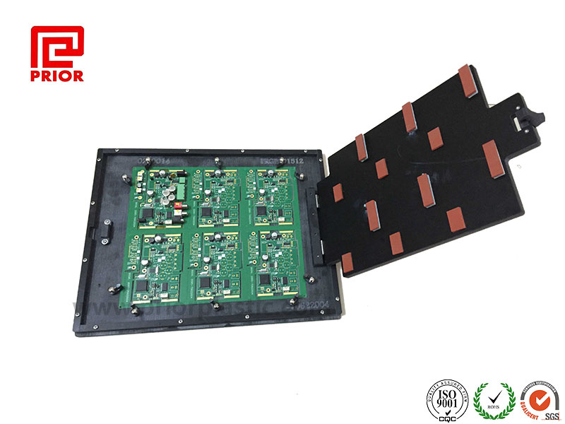 PCB Wave Solder Pallet with Top Hat