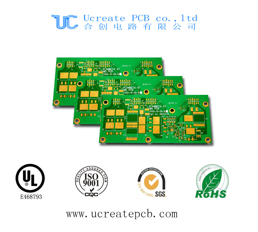 Green Solder Mask PCB for Induction Cooker with Multilayer