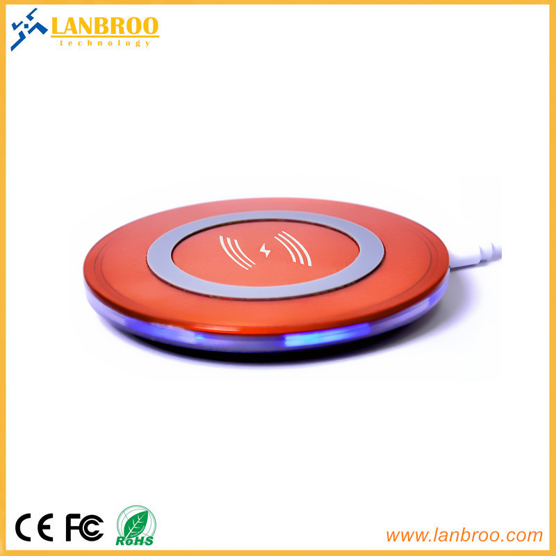 Fast Wireless Cell Phone Charger Portable Travel for iPhone 8/iPhone X/ S8/Note 8/Note 5