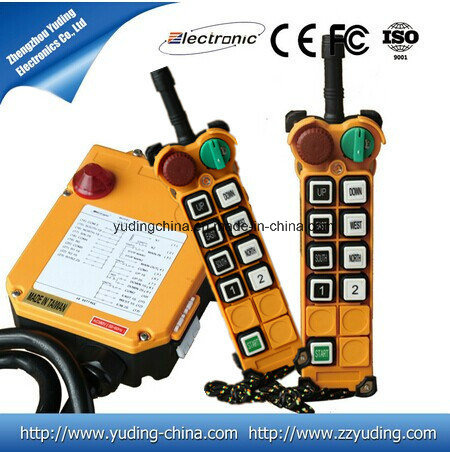 24V/12V Remote Control Switch with 2 Transmitter with 1 Receiver Telecrane Remote Control F24-8d-2tx for Sany Crane, XCMG Crane, Tadano Crane, Demag Crane
