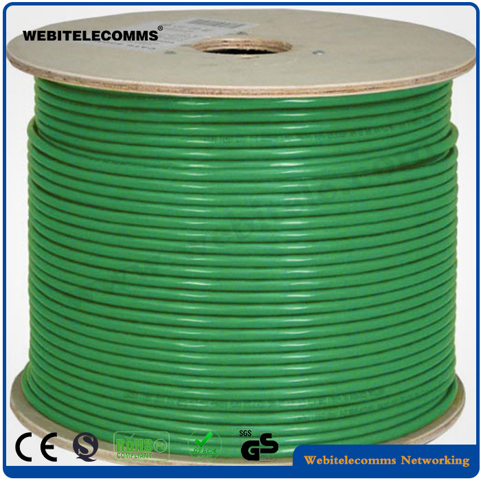 F/UTP Shielded Cat 6A Twisted Pair Installation Network Cable
