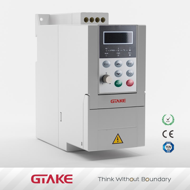Gtake 220 230 240V Single Three Phase Gk500 Mini Frequency Inverter