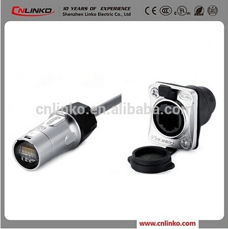 IP65 Waterproof RJ45 Connector/8p8c Ethernet Connector