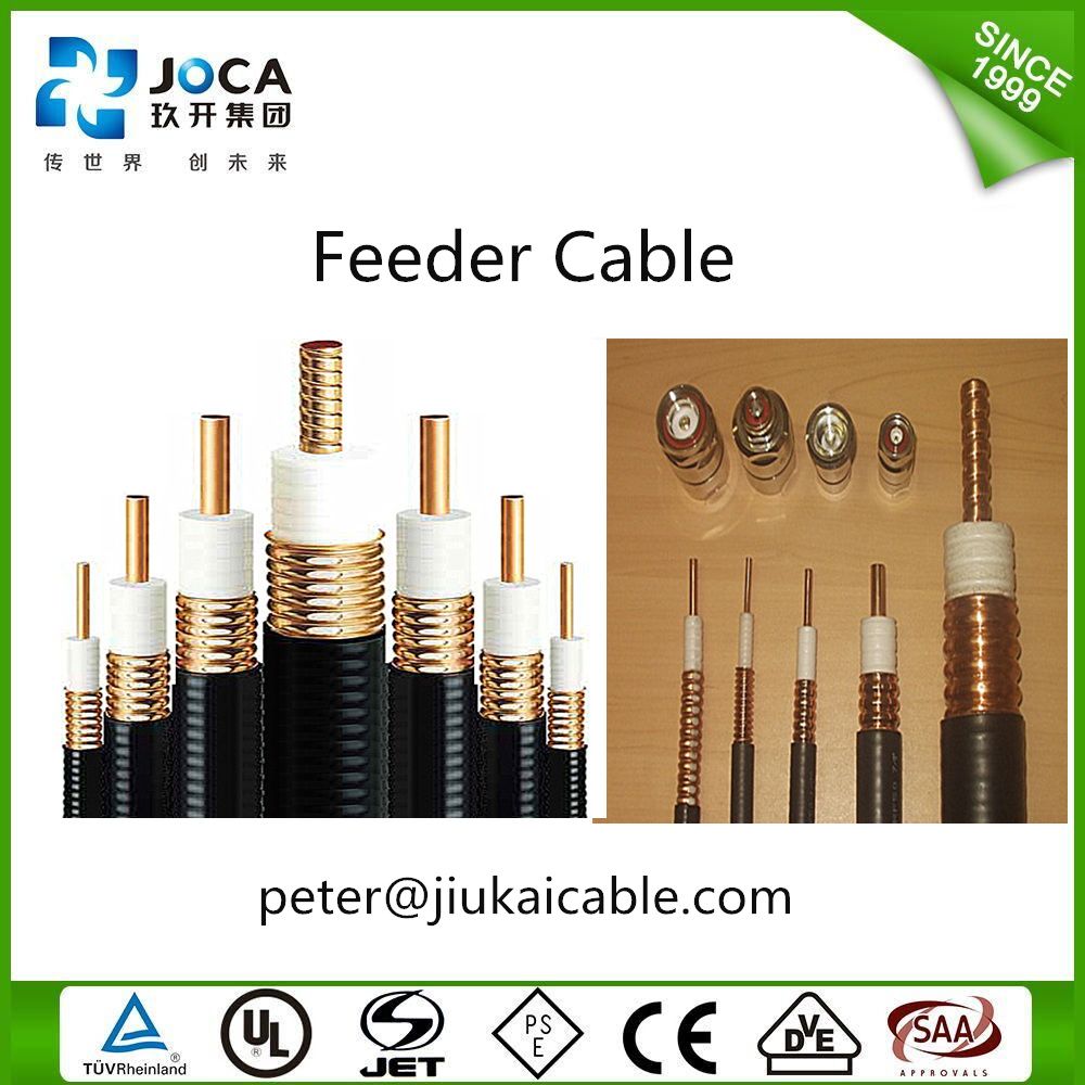 China Custom Flexible Foam Dielectric RF Feeder Cable