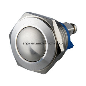 16mm Stainless Steel Waterproof Momentary Push Button Switch