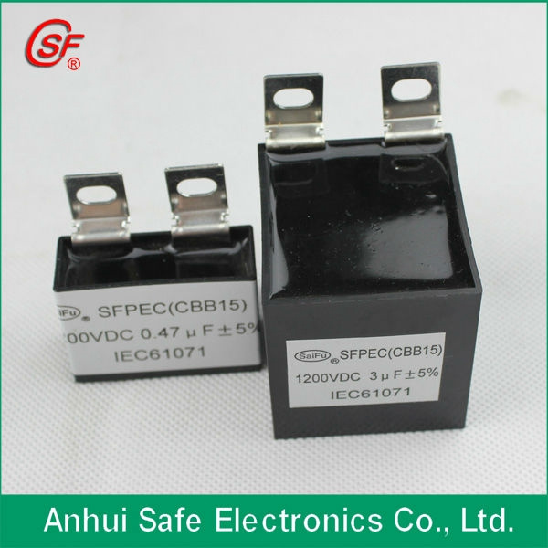 High Quality Metallized Polypropylene Film Capacitor Cbb15 for Fan