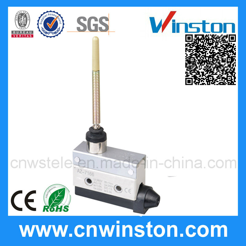 Waterproof Push Button Plastic Rod Cover Micro Switch with CE