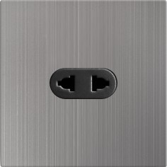 BS Approval 1 Gang 2 Pin Universal Socket