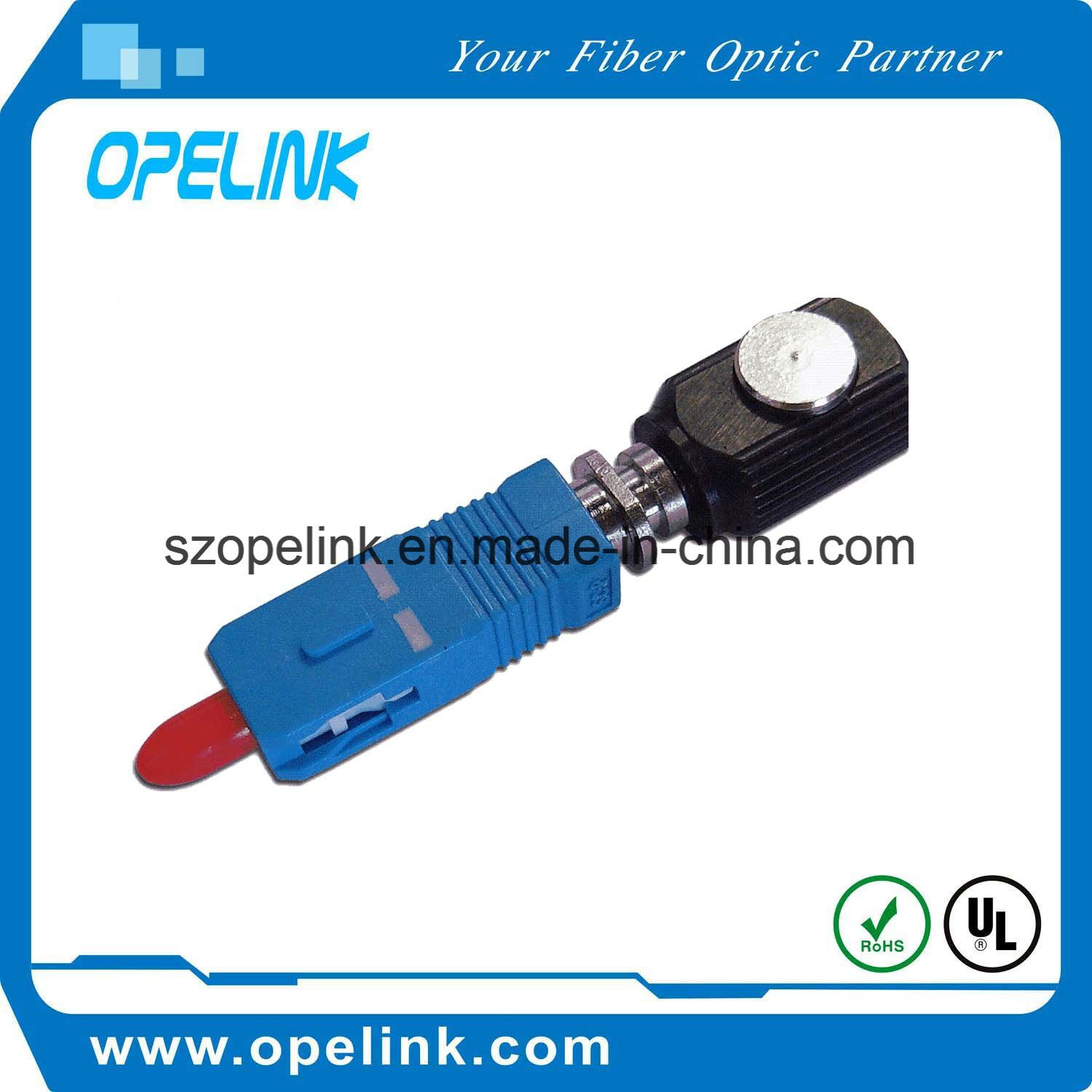St Bare  Fiber Optic Adapter Simplex Sm