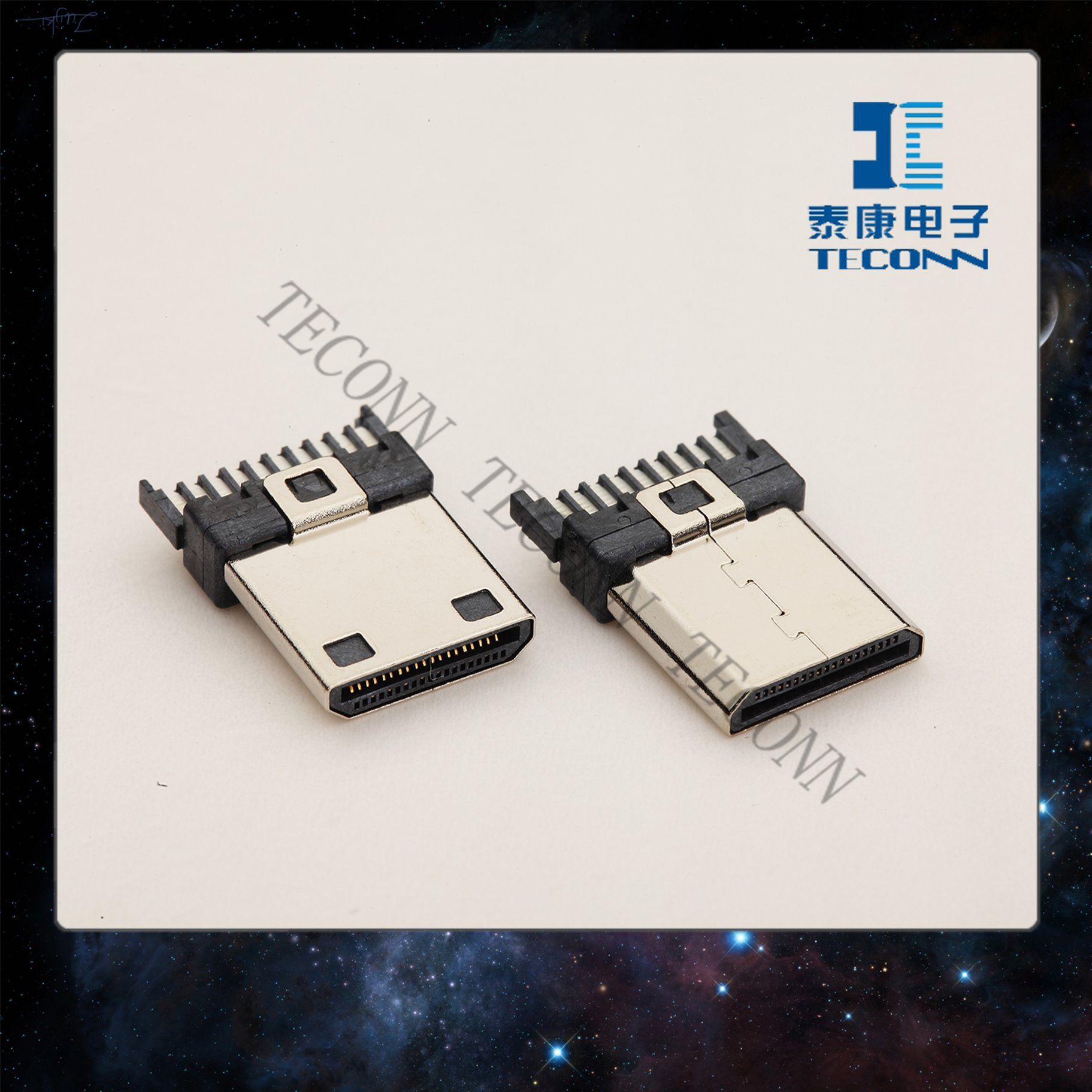 HDMI-a Type A141912-C Receptacle Connector