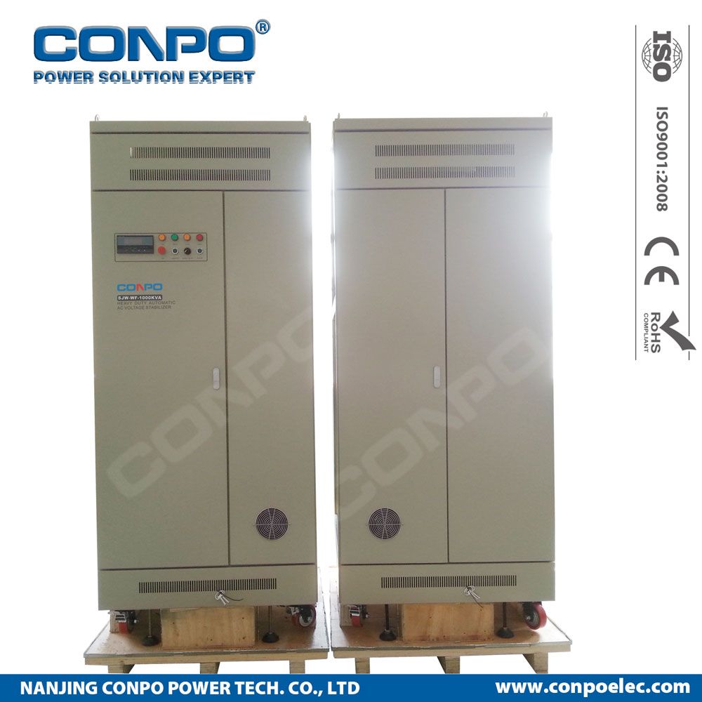 Sjw-Wf-1000kVA 3phase Electronic Heavy Duty (SCR/IGBT/Thyistor) , Contactless Voltage Stabilizer/Regulator
