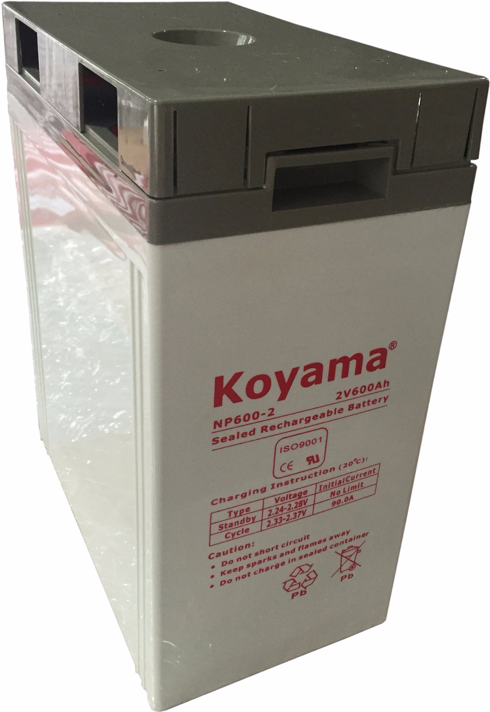 2V 600ah AGM Stationary Telecom Battery