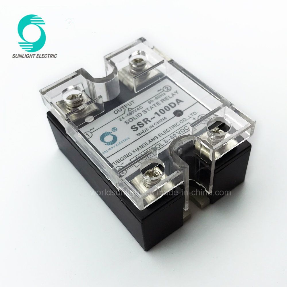 Xianglang SSR-100da 480VAC 100A DC-AC Solid State Relay