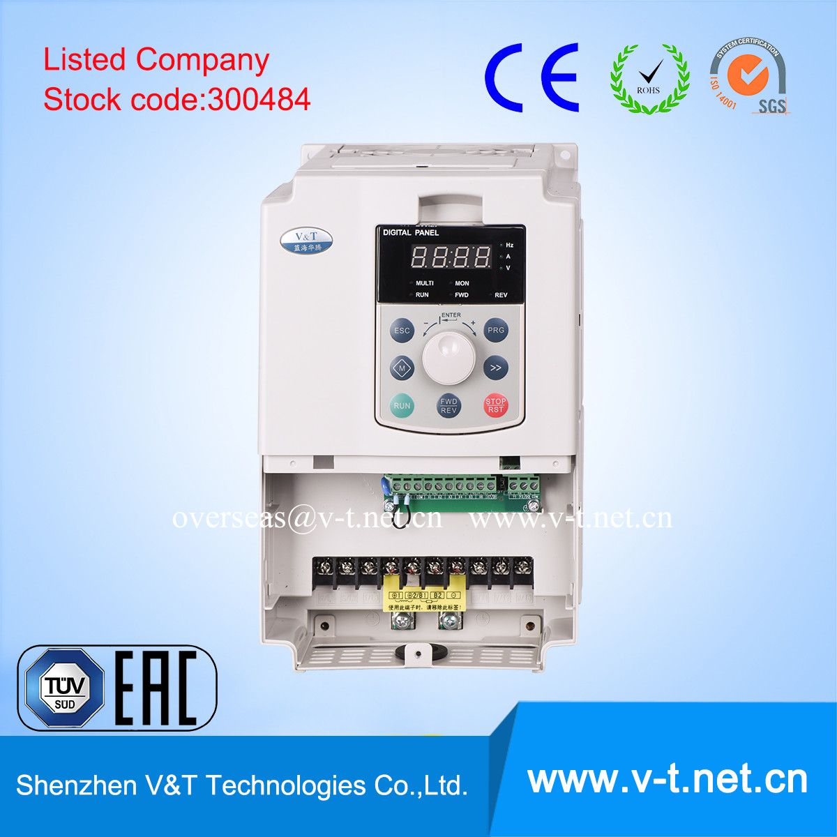 3pH Variable/Light Load Application Use AC Drive Input Voltage Three-Phase 50/60Hz 0.4 to 15kw - HD