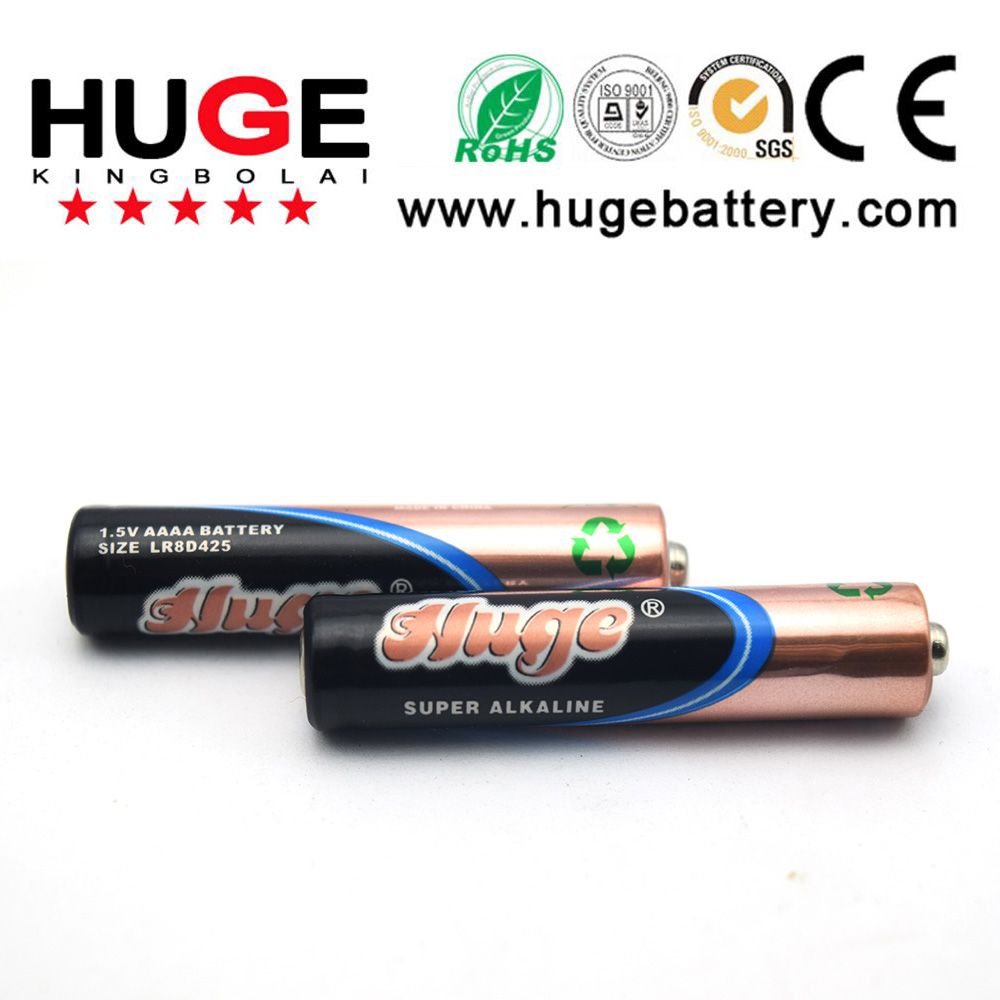AAAA Size Lr61 N Size 1.5V Alkaline Battery