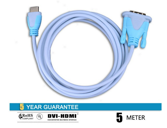 High Speed DVI to HDMI Cable Support 3D
