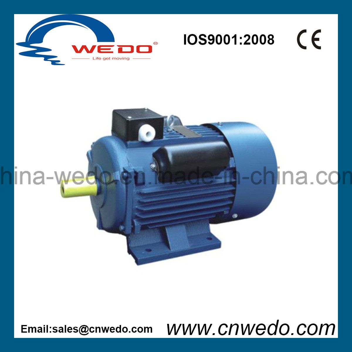Yc 132m-4 Single-Phase Asynchronous Motor (7.5KW/10HP)