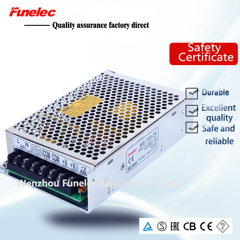 Mini Size 150 Watt 12V DC Regulated Power Supply 12.5A