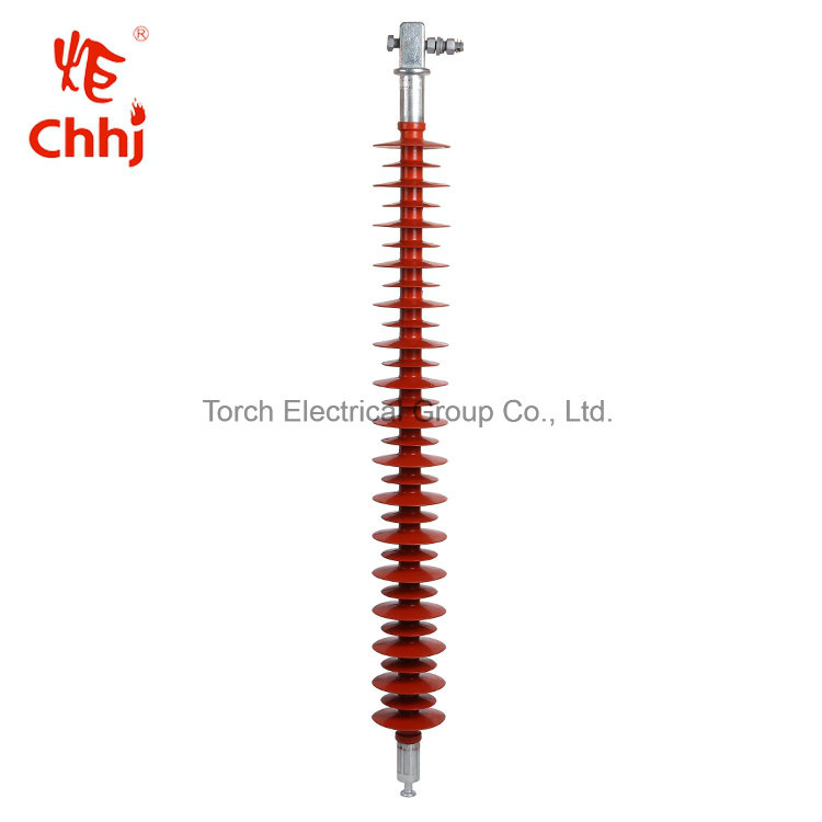 35kv/66kv/110kv/220kv Anti-Wind Composite / High Voltage Polymer Insulator