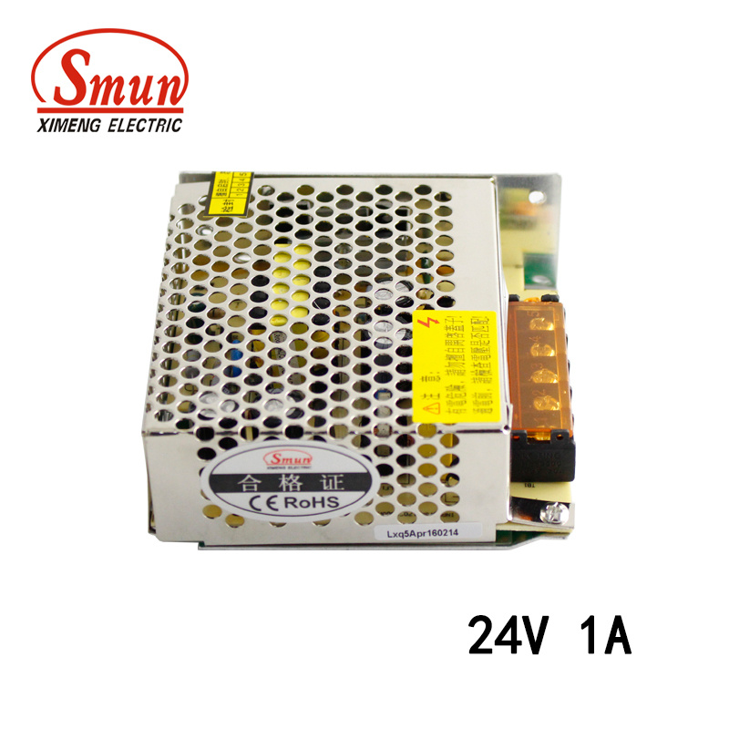 Smun S-25-24 25W 24V 1A AC-DC Switching Power Supply SMPS