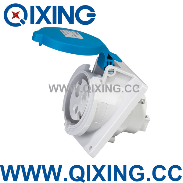 Cee 16A IP44 Flush Industrial Plug and Socket with 3 Pins