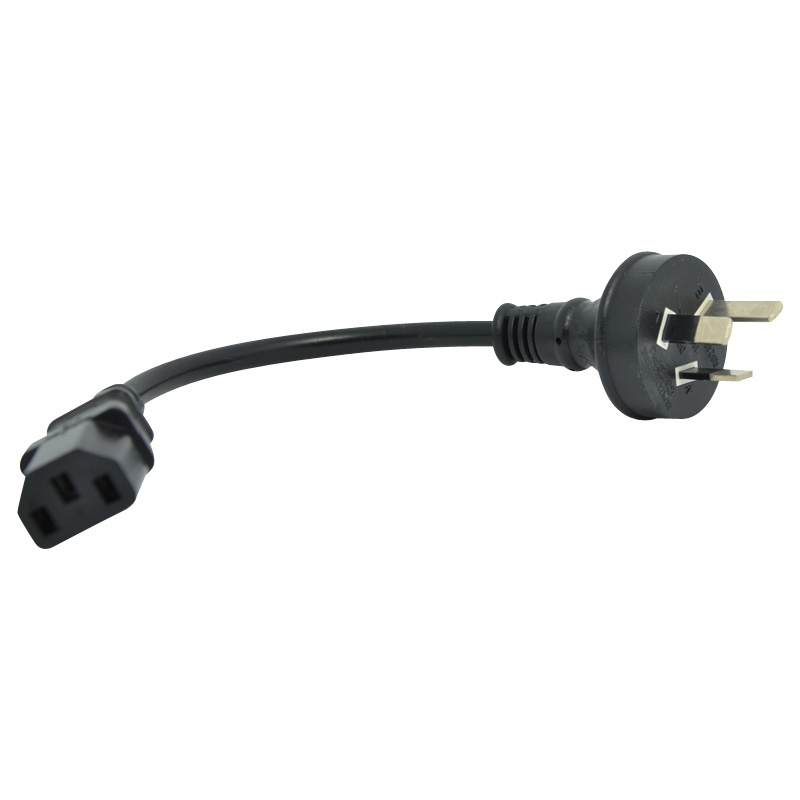 Australian 3 Pin Standard Power Cord with SAA Certification (AL-103+AL-105)