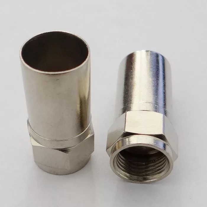Rg11 75-7 Compression RF F Cable Connector for Coaxial Cable