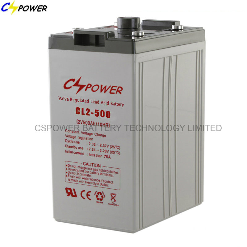 2V Sealed Maintenance Free AGM Deep Cycle Battery 500ah