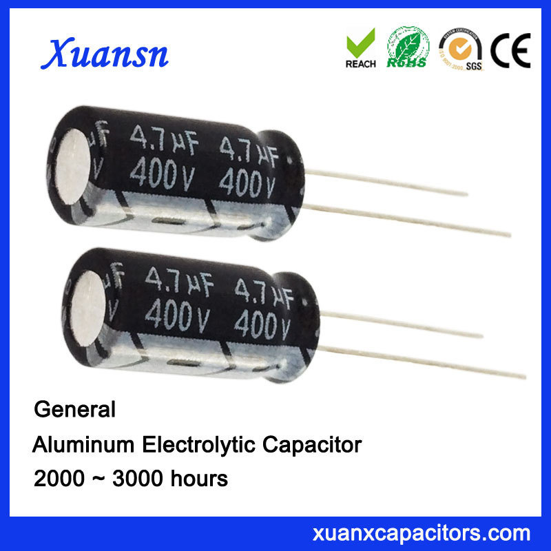 4.7UF 400V Aluminum Electrolytic Capacitor