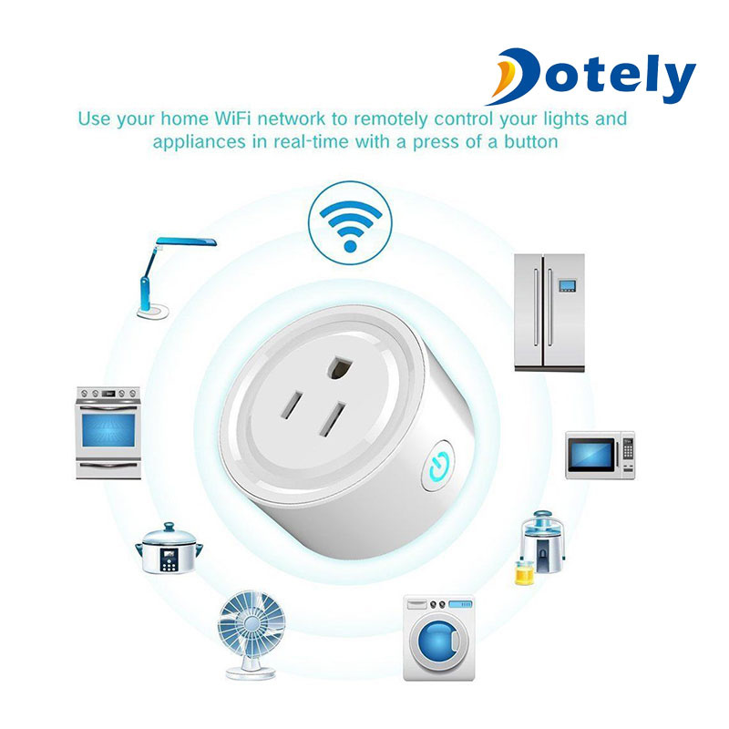 Smart Socket WiFi Mini Remote Control Timer Switch Electrical Power Switch