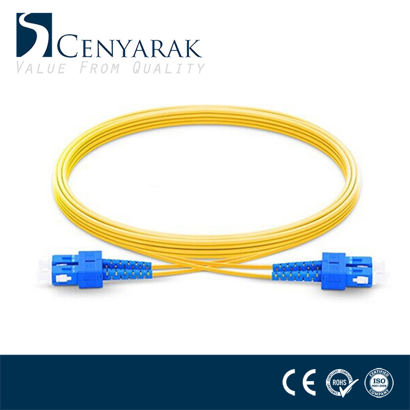 Sc-Sc Single-Mode Duplex Fiber Optic Patch Cord