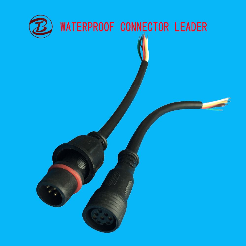 Higher Volumes 2 to 12 Pin Waterproof Jack Plug