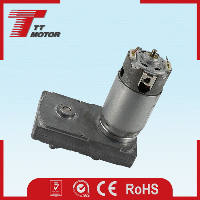 Micro 12V geared DC motor for electric lawn mowers
