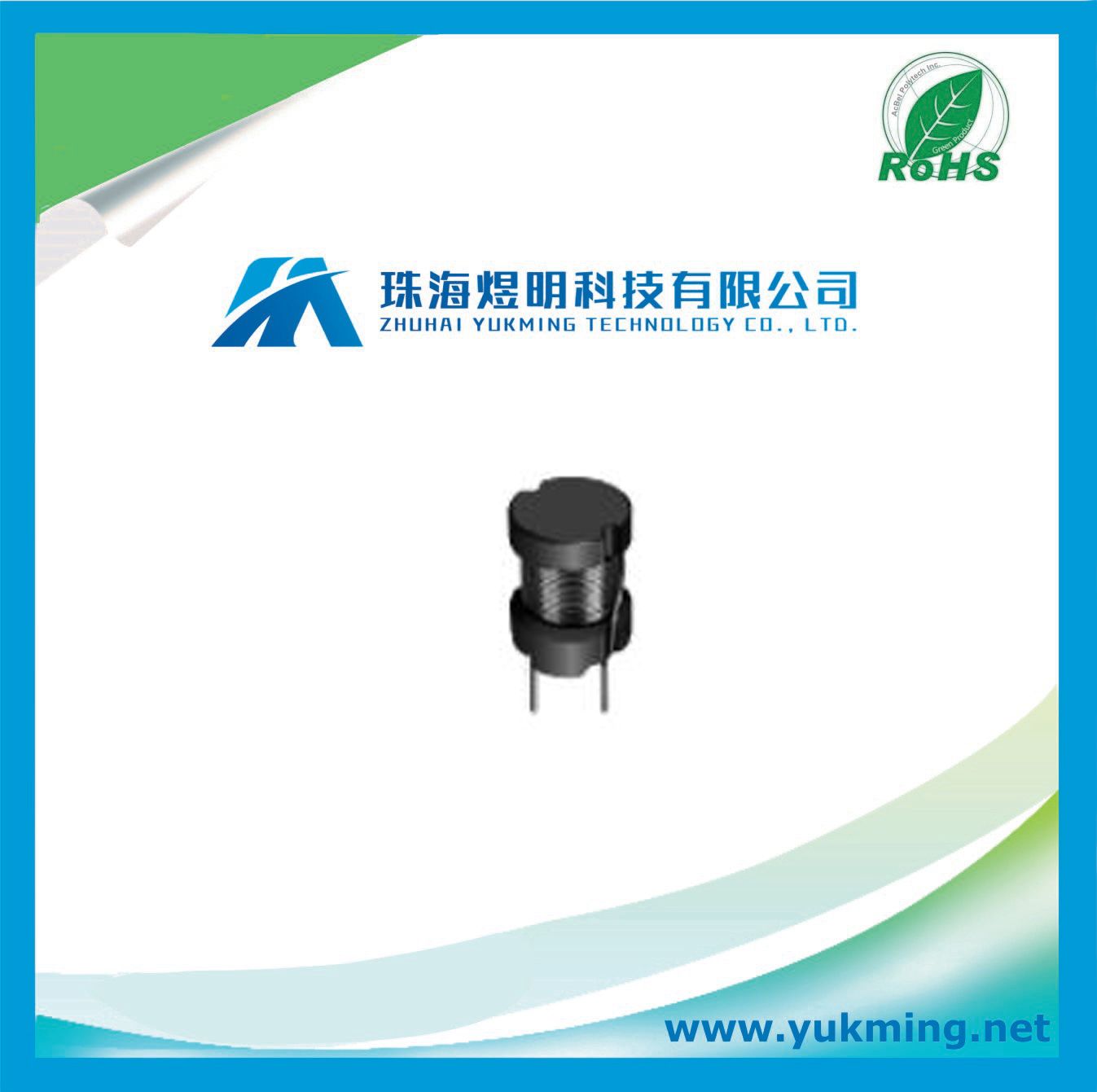 Pin Power Inductor of Electronic Component for PCB Board Assembly