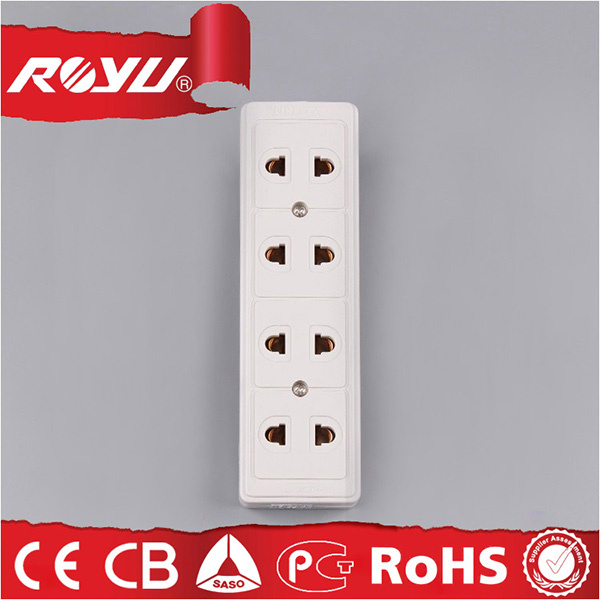 Wholesale High Quality 4 Way Flat Electrical Power Extension Cord