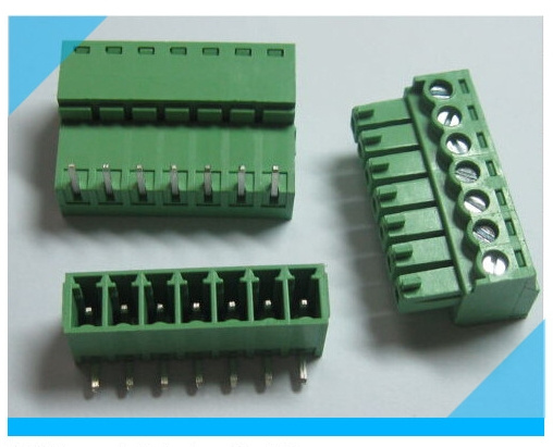 Factory Custom 3.81 Screwless Pluggble Terminal Block for PCB