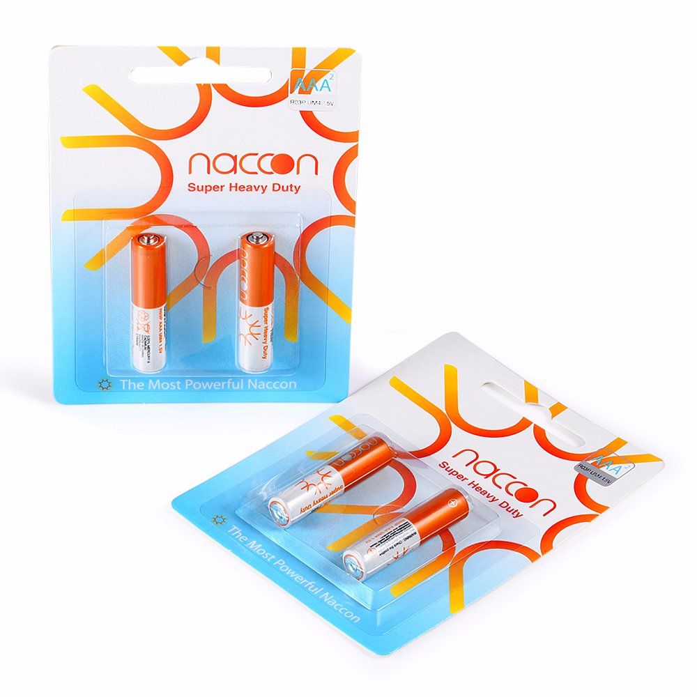 AAA Battery Um4 Dry Battery with Blister Card
