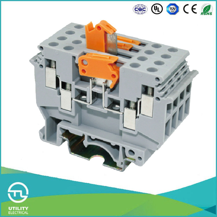 Switching Screw-Connection DIN Rail-Mounted Wire Terminal Blocks
