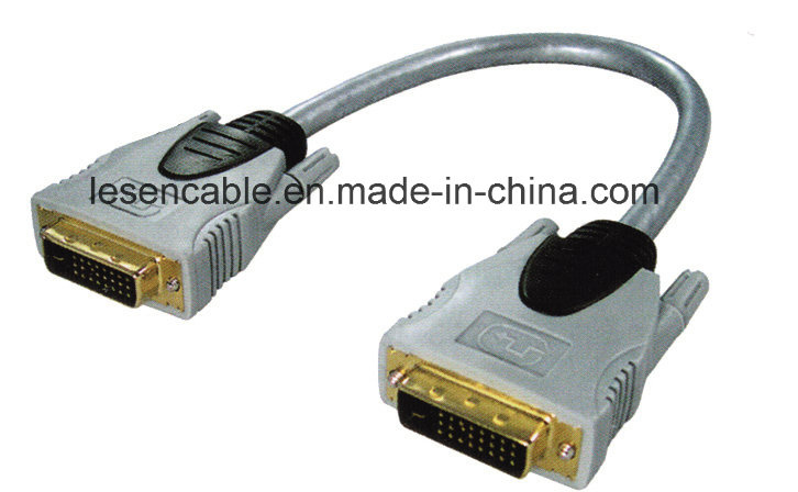 DVI Cable, DVI Plug to DVI Plug