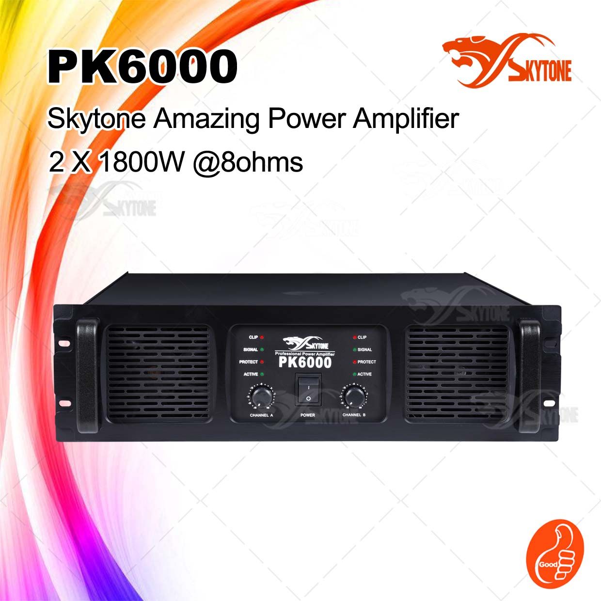 Pk6000 Extreme High Power Professional PA Power Amplifier