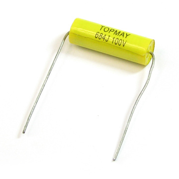 Cbb20 0.68UF 250VDC Axial Metallized Polypropylene Film Capacitor