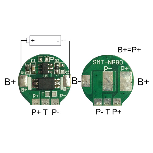 3.7V 1s Li-ion Smart BMS Shenzhen PCM Circuit Board