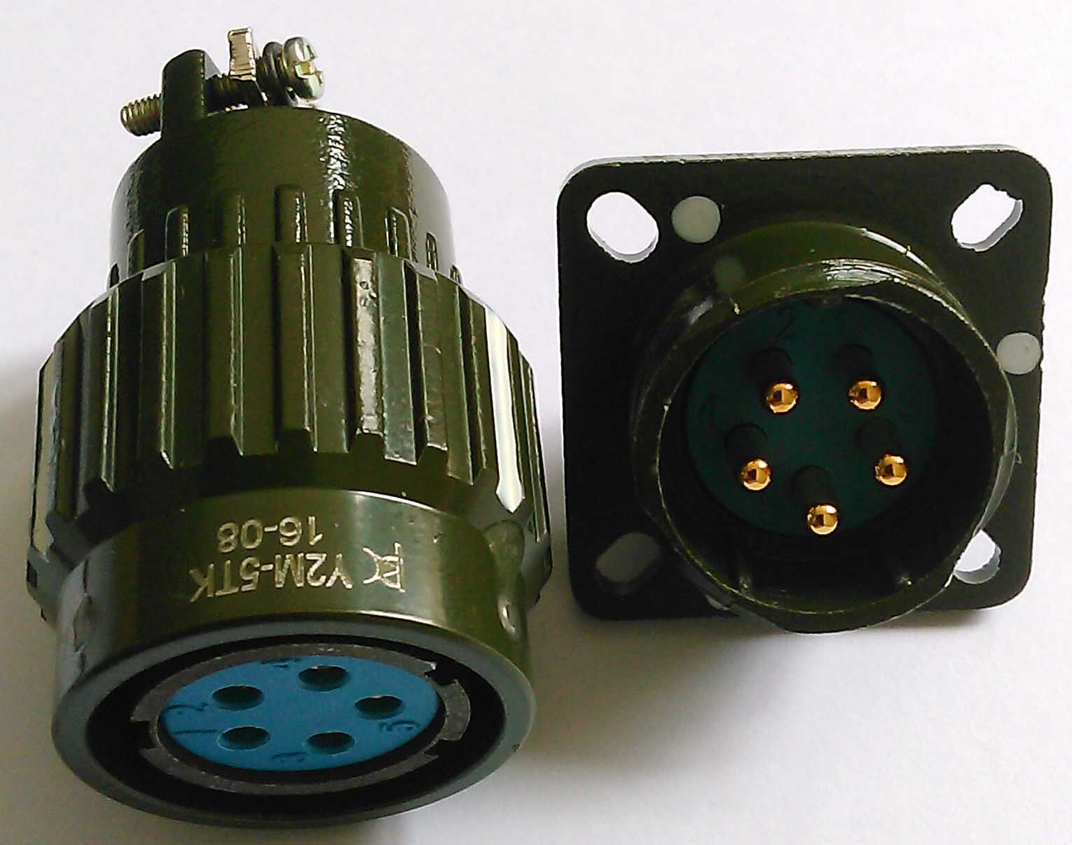 Y2m 5 Pins Power Circular Connector