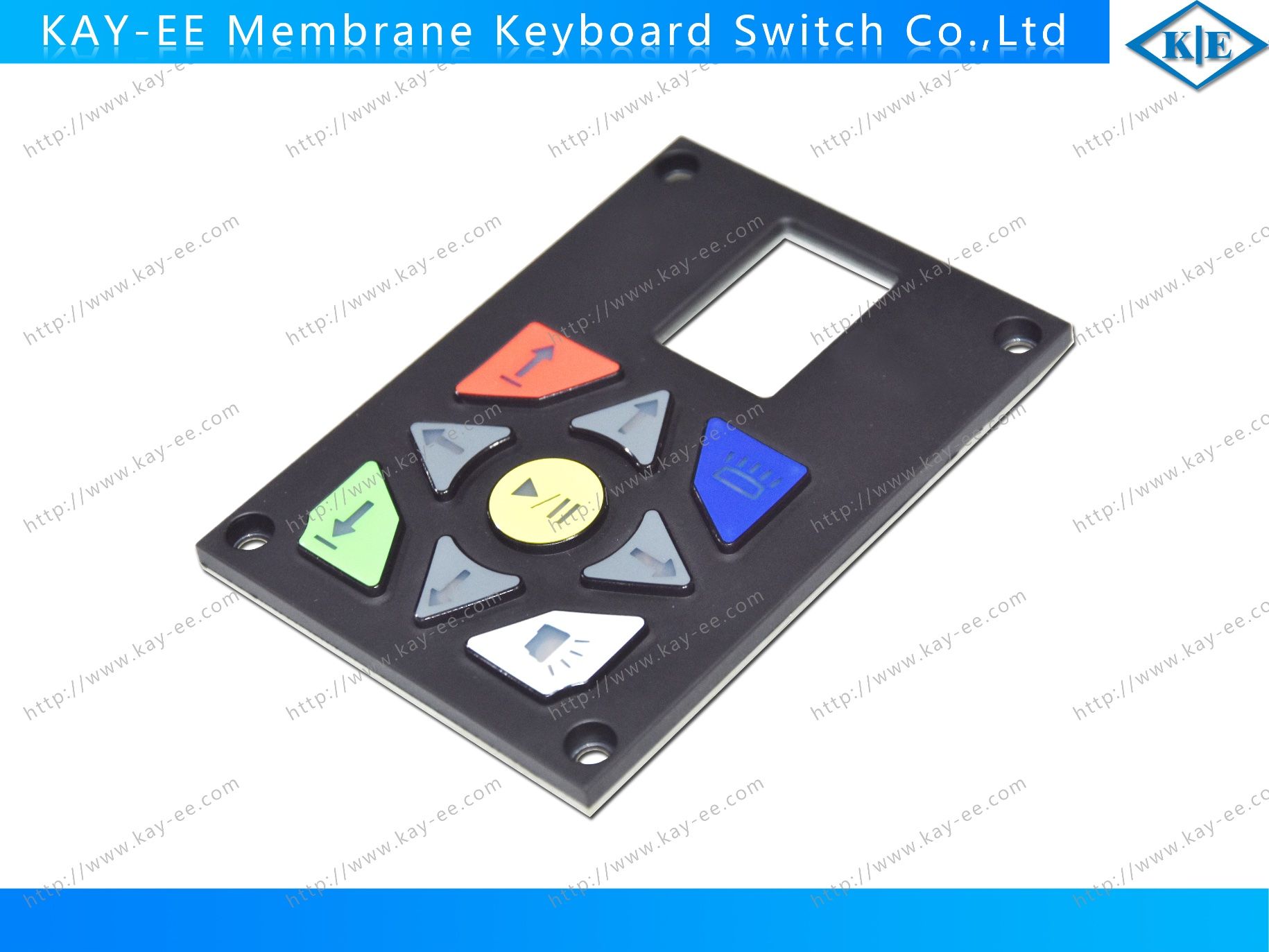 Silicone Rubber Switch with EL Back Light