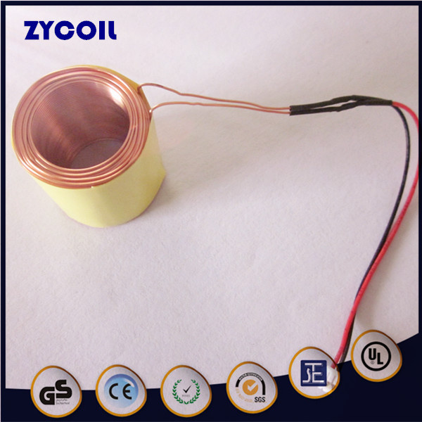 Power Magnetic Induction Coil with Connector Wire