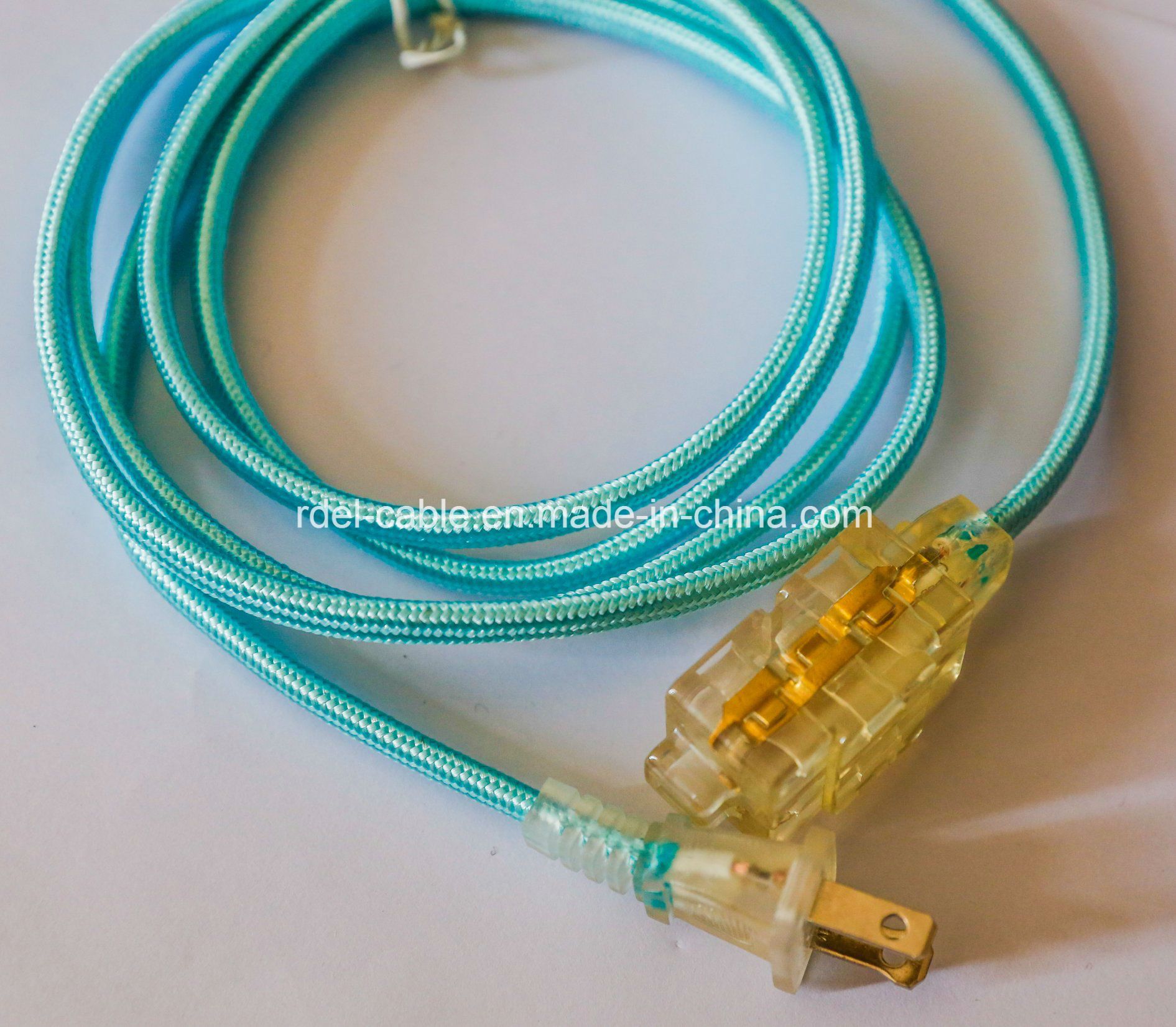 Decorative Braided Electrical Cord /Braided Twisted Cord/Lamp Cord