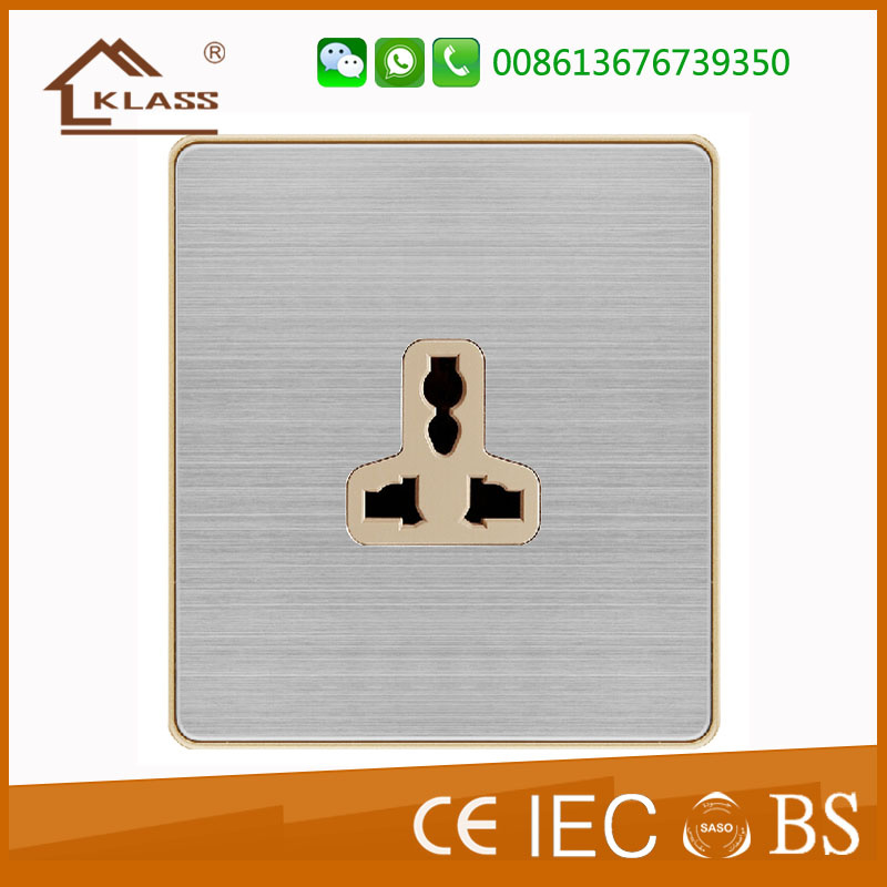 Cheaper U. K Style 3pin Universal Wall Socket